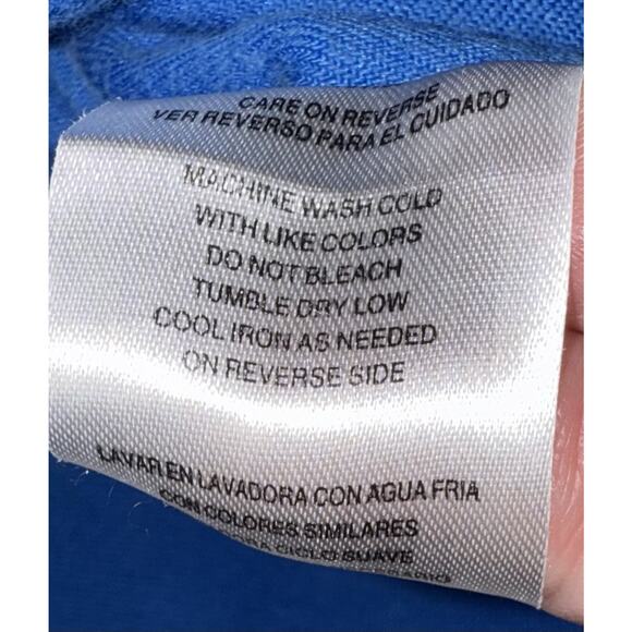 TOUCH ALYSSA MILANO MLB CHICAGO CUBS VELOUR JACKET BLUE Large - Picture 14 of 15